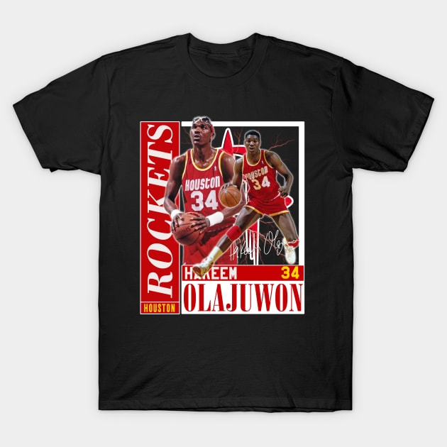 Hakeem olajuwon retro jersey hot sale